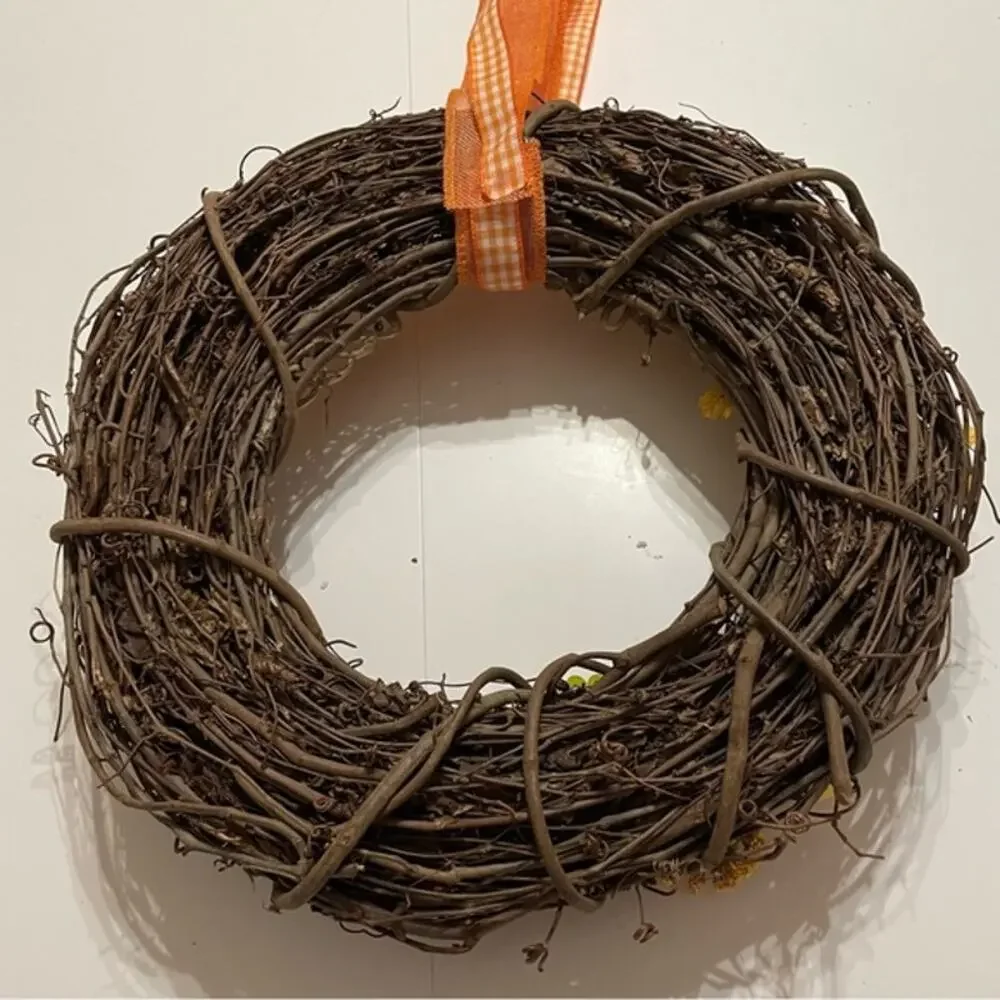 Fall Thankful Blessed Grapevine Wreath 18